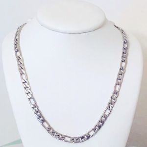Stainless Steel Figaro Chain 4.5 mm